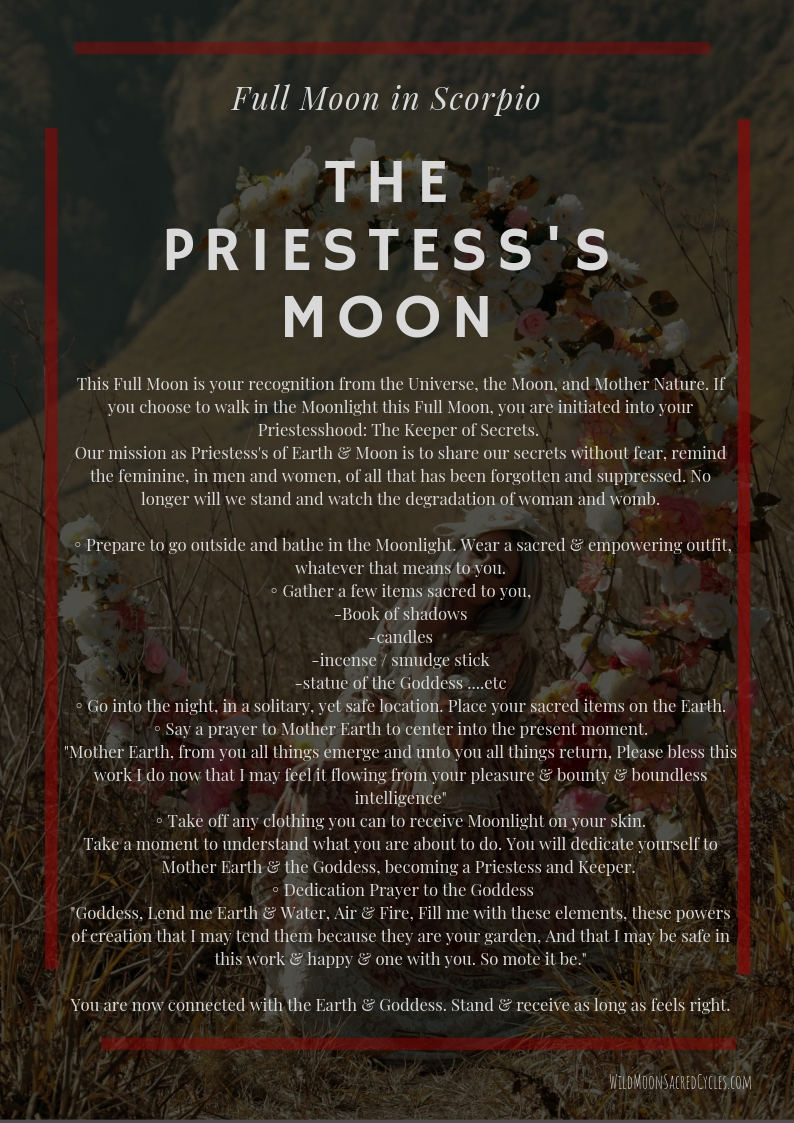 the priestess's moon