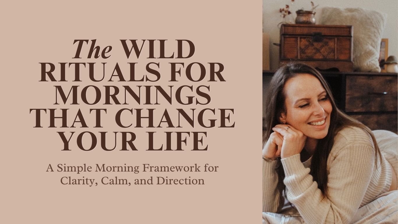 Lively Rituals Wild Rituals for Morning That Change Your Life – Wild Moon Sacred Cycles